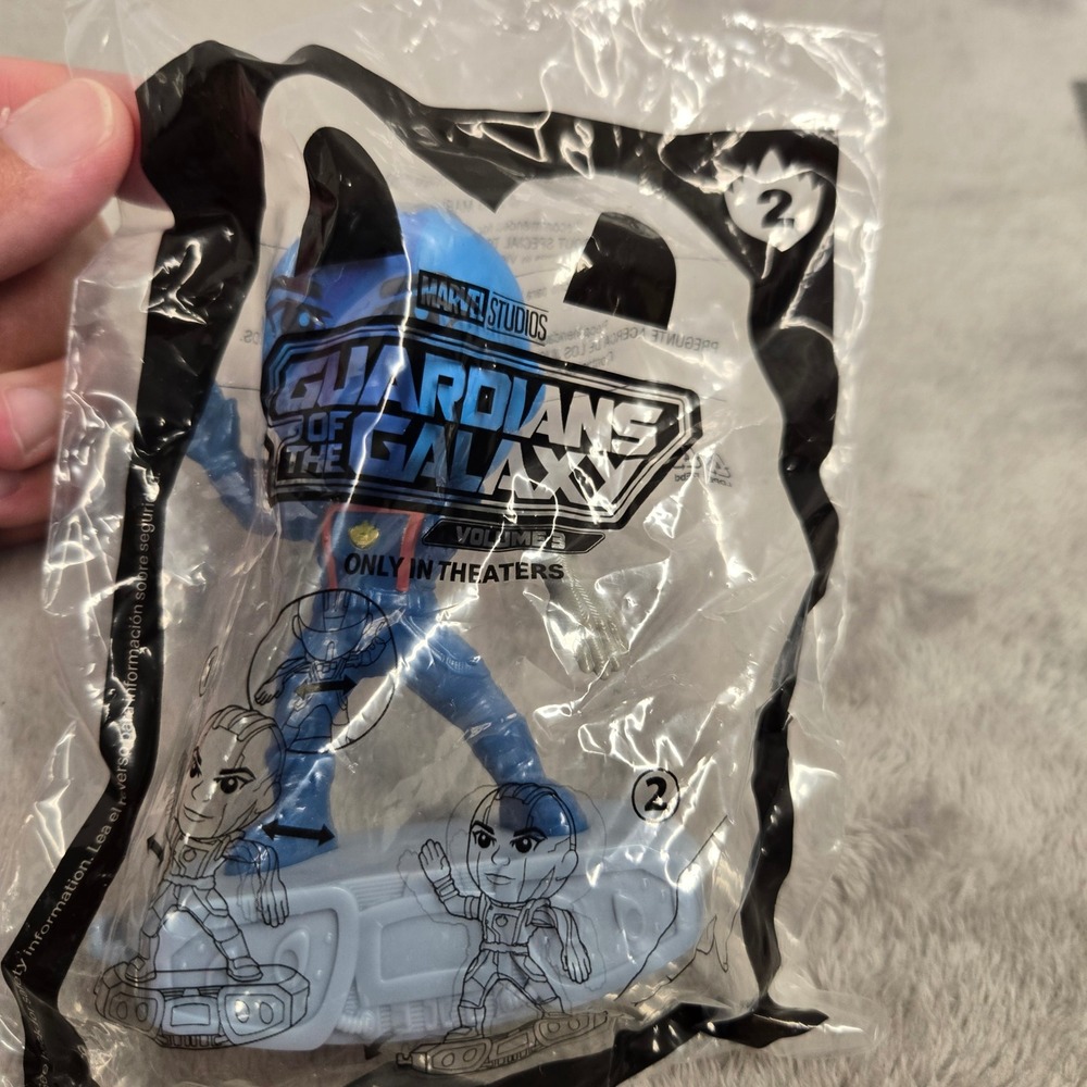 McDonalds 2023 Guardians of the Galaxy Vol 3 Nebula Happy Meal Toy #2 New Sealed